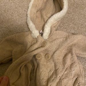 Janie and Jack gold glittered sweater